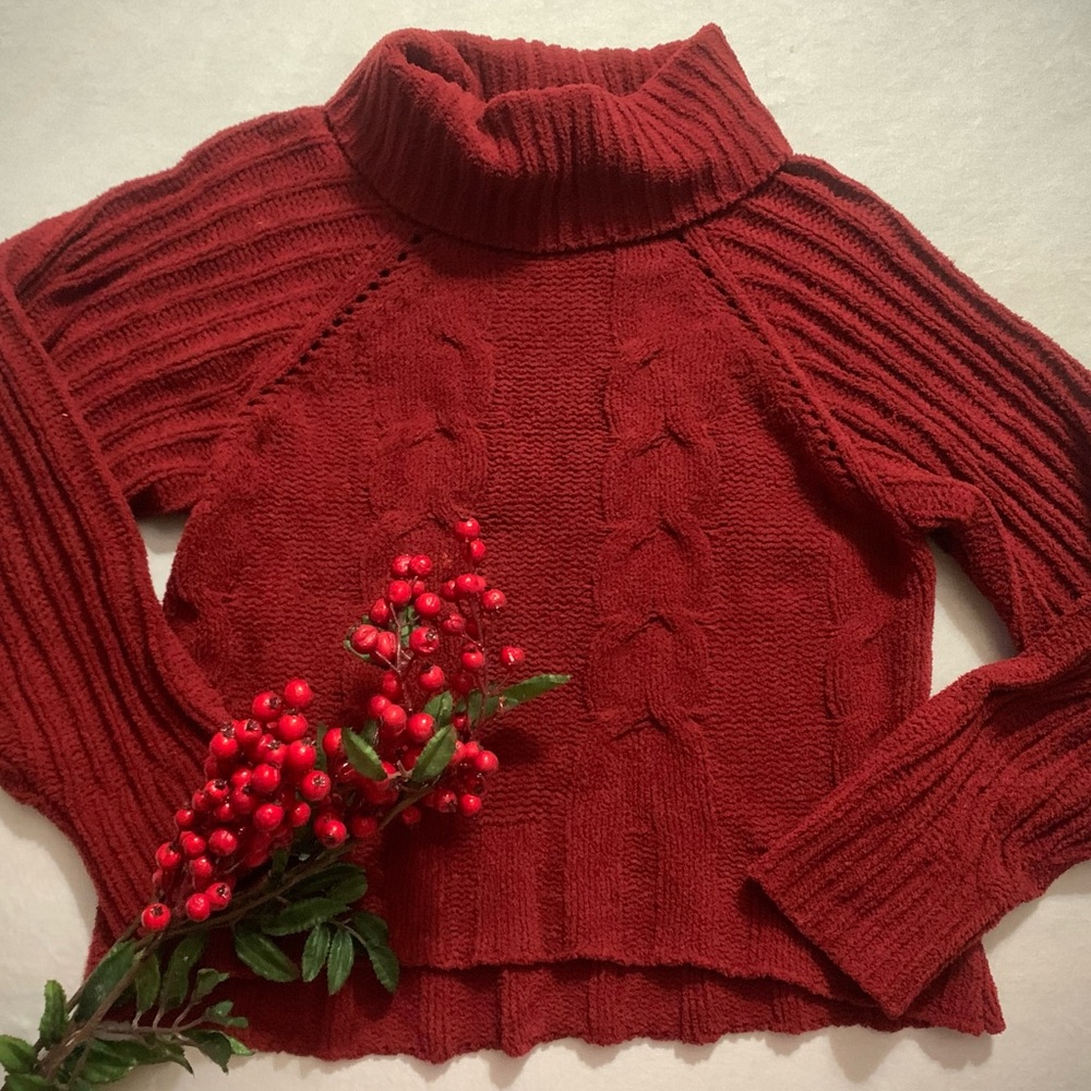 Soft Red Sweater!